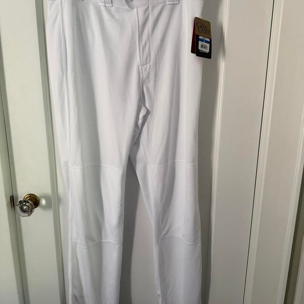 Rawlings Gold Glove white baseball pants size XL. Some store/floor marks on the